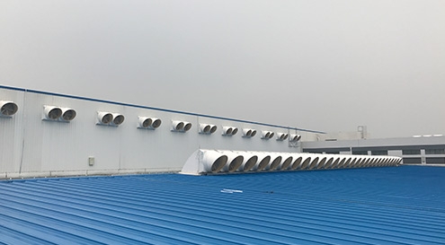 Roof Base Ventilation:Hengshun Vinegar Industry