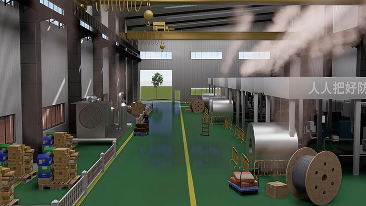 How to effectively solve the ventilation and cooling problem of hardware factory?