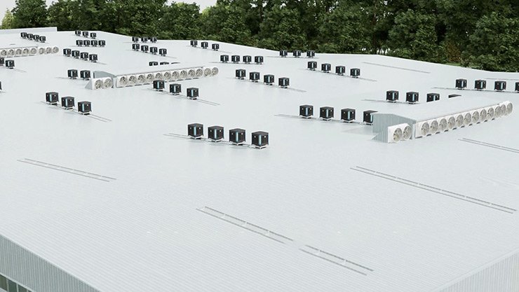 Haicheng factory ventilation and cooling tour animation video