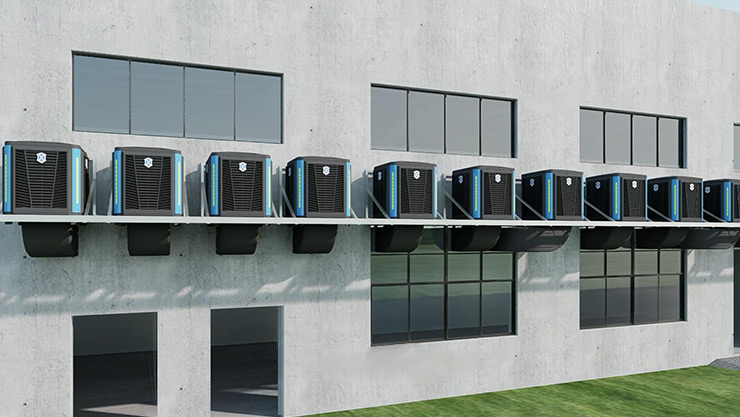Longwei food workshop ventilation and cooling immersive solution!